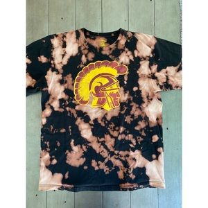 USC Trojan Custom Bleached Tee Size L